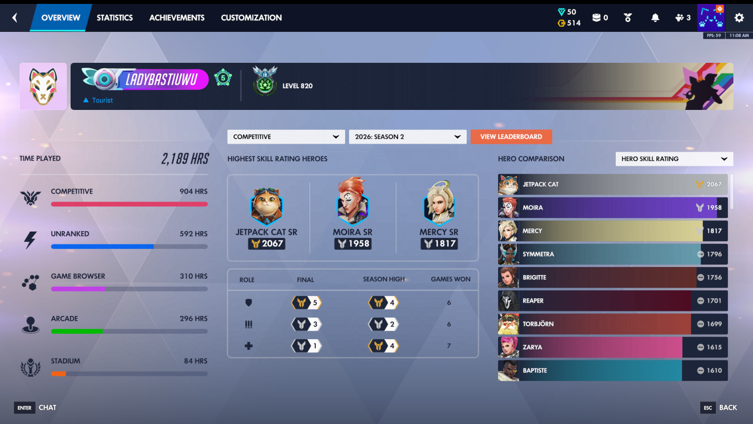 LadyBastiuwu season 2 screenshot
