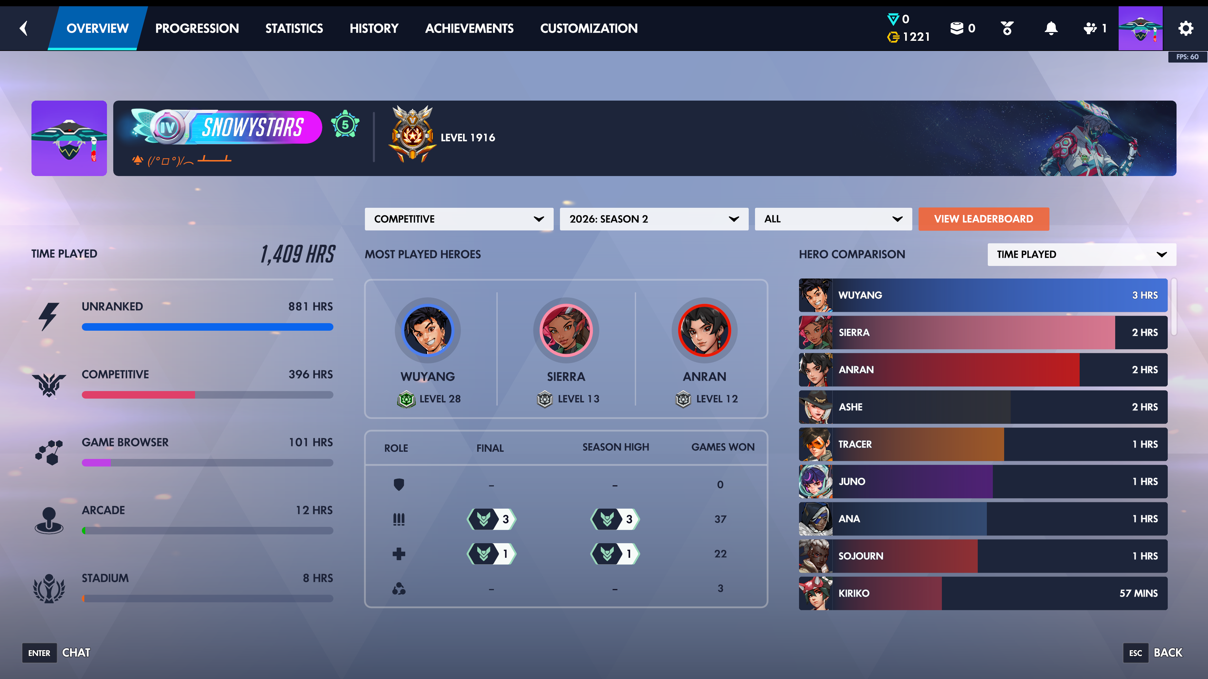Snowystars season 2 screenshot